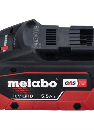 Metabo WPB 18 LT BL 11-125 Quick Akku Winkelschleifer 18 V 125 mm Brushless + 1x Akku 5,5 Ah + metaBOX - ohne Ladegerät - Toolbrothers