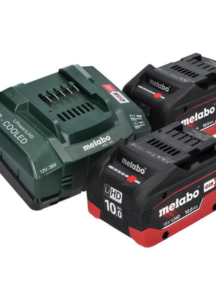 Metabo WPB 18 LT BL 11-125 Quick Akku Winkelschleifer 18 V 125 mm Brushless + 2x Akku 10,0 Ah + Ladegerät + metaBOX - Toolbrothers