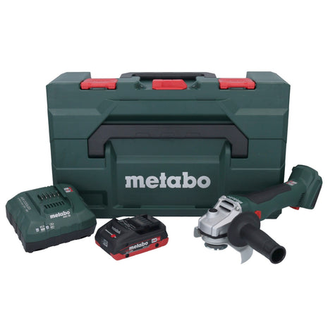 Metabo W 18 L BL 9-125 Akku Winkelschleifer 18 V 125 mm Brushless + 1x Akku 4,0 Ah + Ladegerät + metaBOX - Toolbrothers