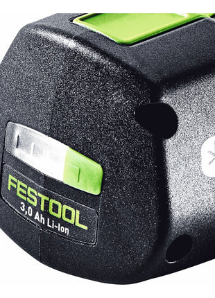 Festool Akku Set 2x BP 18 Li 3,0 Ergo I Akku 18 V 3,0 Ah / 3000 mAh Li-Ion ( 2x 577704 ) mit Ladestandanzeige - Toolbrothers