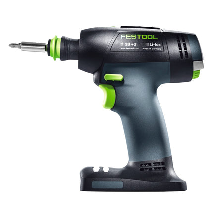 Festool T 18+3 Basic Akku Bohrschrauber 18 V 50 Nm Brushless + 2x Akku 5,0 Ah + Ladegerät + Systainer - Toolbrothers