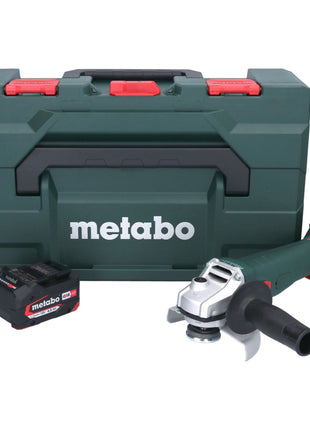 Metabo W 18 7-125 Akku Winkelschleifer 18 V 125 mm + 1x Akku 4,0 Ah + metaBOX - ohne Ladegerät