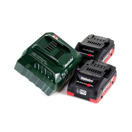 Metabo AHS 18-55 V cortasetos sin cable 18 V 53 cm ( 600463800 ) + 2x batería 4.0 Ah + cargador