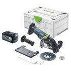 Festool DSC-AGC 18-125 FH EB-Basic Akku Freihandtrennsystem 18 V 125 mm Brushless + 1x Akku 5,0 Ah + Systainer - ohne Ladegerät - Toolbrothers