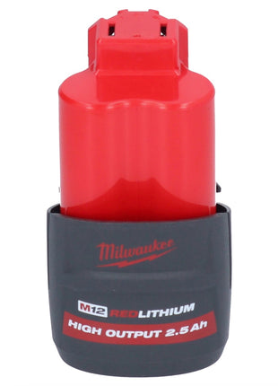 Milwaukee Akku Set 3x M12 HB2.5 High Output 12 V 2,5 Ah / 2500 mAh Li-Ion Akku ( 3x 4932480164 ) - Toolbrothers