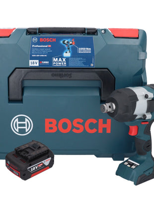 Bosch GDS 18V-1050 HC Akku Drehschlagschrauber 18 V 1050 Nm BITURBO Brushless + 1x Akku 5,0 Ah + L-Boxx - ohne Ladegerät - Toolbrothers