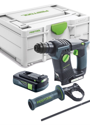 Festool BHC 18-Basic Akku Bohrhammer 18 V 1,8 J SDS Plus Brushless + 1x Akku 3,0 Ah + Systainer - ohne Ladegerät - Toolbrothers