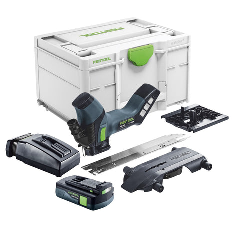 Festool ISC 240 EB-Basic Akku Dämmstoffsäge 18 V 240 mm + 1x Akku 3,0 Ah + Ladegerät + Systainer - Toolbrothers