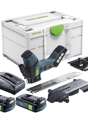 Festool ISC 240 EB-Basic Akku Dämmstoffsäge 18 V 240 mm + 2x Akku 3,0 Ah + Ladegerät + Systainer - Toolbrothers