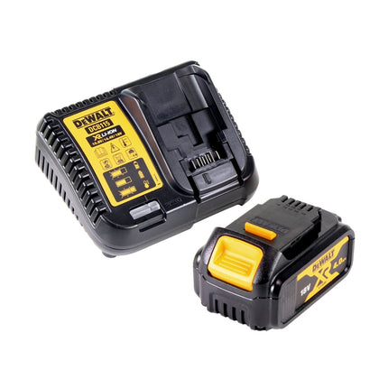 Pulidora excéntrica a batería DeWalt DCM 848 M1 18 V 125 mm sin escobillas + 1x batería 4,0 Ah + cargador