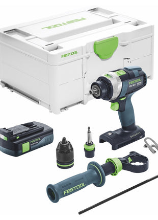 Festool TPC 18/4 I-Basic Akku Schlagbohrschrauber 18 V 75 Nm Brushless + 1x Akku 3,0 Ah + Systainer - ohne Ladegerät - Toolbrothers