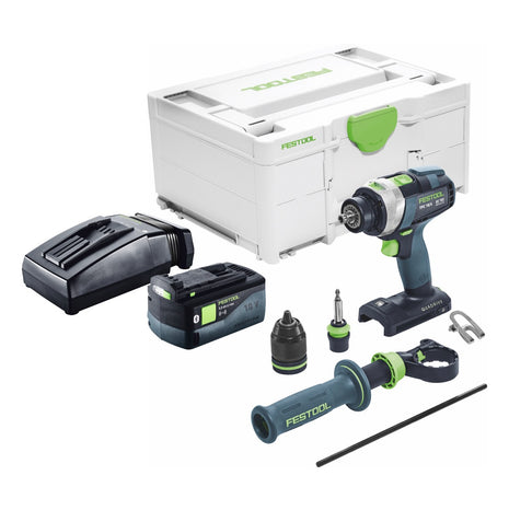 Festool TPC 18/4 I-Basic Akku Schlagbohrschrauber 18 V 75 Nm Brushless + 1x Akku 5,0 Ah + Ladegerät + Systainer - Toolbrothers