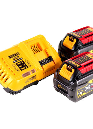 Akumulatorowa pilarka tarczowa DeWalt DCS 575 T2 54 V FlexVolt 190 mm bezszczotkowa + 2x akumulator 6,0 Ah + ładowarka