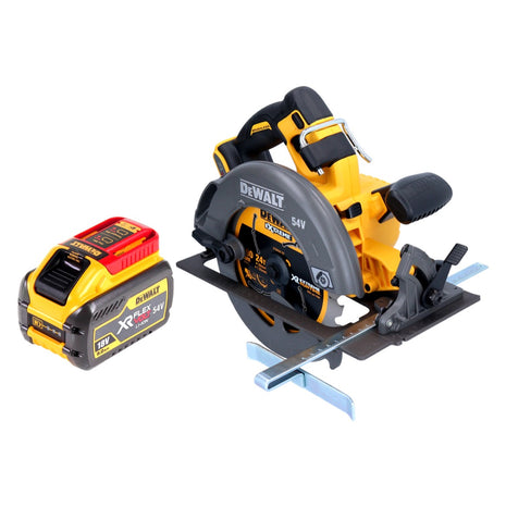 Sierra circular a batería DeWalt DCS 575 N 54 V FlexVolt 190 mm sin escobillas + 1x batería 9,0 Ah - sin cargador