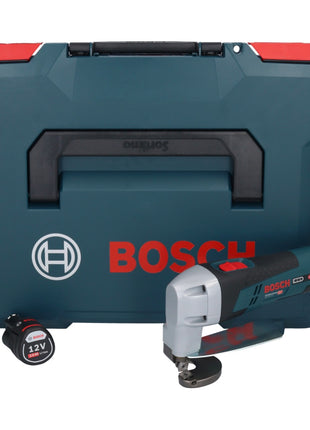 Bosch GSC 12V-13 Professional Akku Blechschere 12 V + 1x Akku 2,0 Ah + L-Boxx - ohne Ladegerät - Toolbrothers