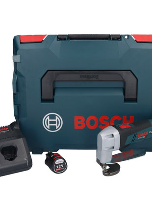 Bosch GSC 12V-13 Professional Akku Blechschere 12 V + 1x Akku 2,0 Ah + Ladegerät + L-Boxx - Toolbrothers