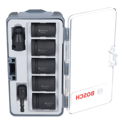 Bosch GDS 18V-300 Visseuse à choc sans fil 18 V 300 Nm 1/2'' Brushless + 1x batterie ProCORE 8,0 Ah + chargeur + 7 pcs. de douilles + L-Boxx