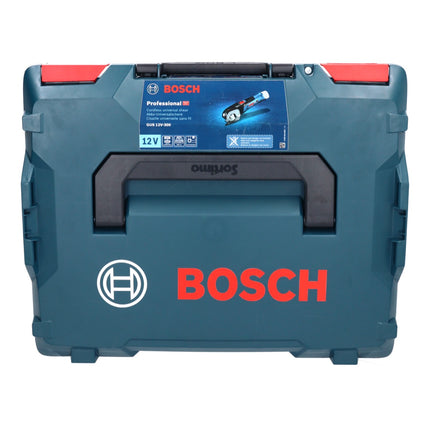 Bosch GUS 12V-300 Professional cordless universal shears 12 V ( 06019B2904 ) + 2x rechargeable battery 2.0 Ah + charger + L-Boxx