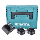 Makita Power Source Kit ( 197641-2 ) 2x BL 1041 B battery 12 V max. 4.0 Ah CXT + DC 10 SB charger + Makpac
