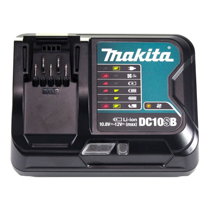 Makita Power Source Kit 4x BL 1041 B battery 12 V max. 4.0 Ah CXT ( 4x 197406-2 ) + DC 10 SB charger ( 197363-4 ) + Makpac