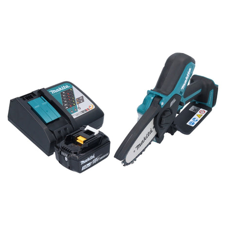 Makita DUC 101 RF01 Trononneuse d'elagage sans fil 18 V 10 cm Brushless + 1x batterie 3,0 Ah + kit chargeur