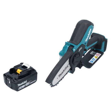 Makita DUC 101 G1 Trononneuse d'elagage sans fil 18 V 10 cm Brushless + 1x batterie 6,0 Ah - sans chargeur