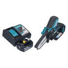 Recortadora sin escobillas Makita DUC 101 RG1 18 V 10 cm + 1x batería 6,0 Ah + cargador