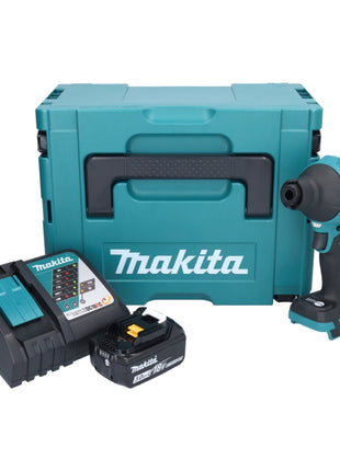 Makita DAS 180 RF1J Akku Gebläse 18 V Brushless + 1x Akku 3,0 Ah + Ladegerät + Makpac - Toolbrothers