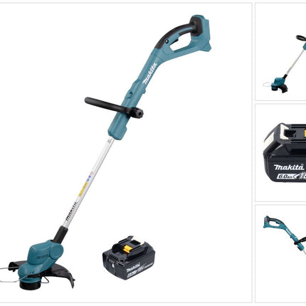 Makita DUR 193 G1 Akku Rasentrimmer 18 V 260 mm + 1x Akku 6,0 Ah - ohne Ladegerät - Toolbrothers