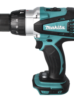 Makita DHP 458 RF1J Akku Schlagbohrschrauber 18 V 91 Nm + 1x Akku 3,0 Ah + Ladegerät + Makpac - Toolbrothers