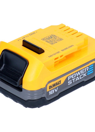 DeWalt DCBP 034 Powerstack Akku 18 V 1,7 Ah / 1700 mAh XR Li-Ion - mit Ladestandanzeige - Toolbrothers