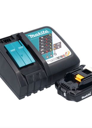 Makita DHP 484 RA1B taladro percutor inalámbrico 18 V 54 Nm sin escobillas negro + 1x batería 2,0 Ah + cargador