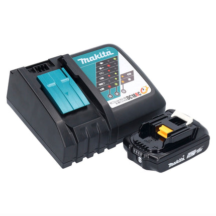 Makita DHP 484 RA1B taladro percutor inalámbrico 18 V 54 Nm sin escobillas negro + 1x batería 2,0 Ah + cargador