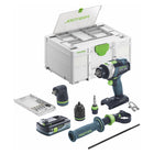 Festool TPC 18/4 I-Basic-Set Akku Schlagbohrschrauber 18 V 75 Nm Brushless + 1x Akku 4,0 Ah + Systainer - ohne Ladegerät - Toolbrothers