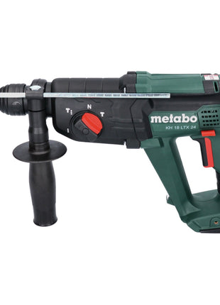 Metabo KH 18 LTX 24 Akku Kombihammer 18 V 2,1 J SDS plus + 1x Akku 4,0 Ah + Ladegerät + 10 tlg. Bohrer und Meißel Set + metaBOX - Toolbrothers