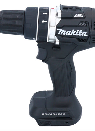 Makita DHP 484 A1JB Perceuse-visseuse à percussion sans fil 18 V 54 Nm Brushless noir + 1x batterie 2,0 Ah + Makpac - sans chargeur