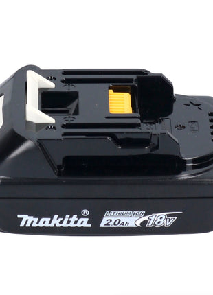 Makita DHP 484 A1JB taladro percutor inalámbrico 18 V 54 Nm sin escobillas negro + 1x batería 2,0 Ah + Makpac - sin cargador