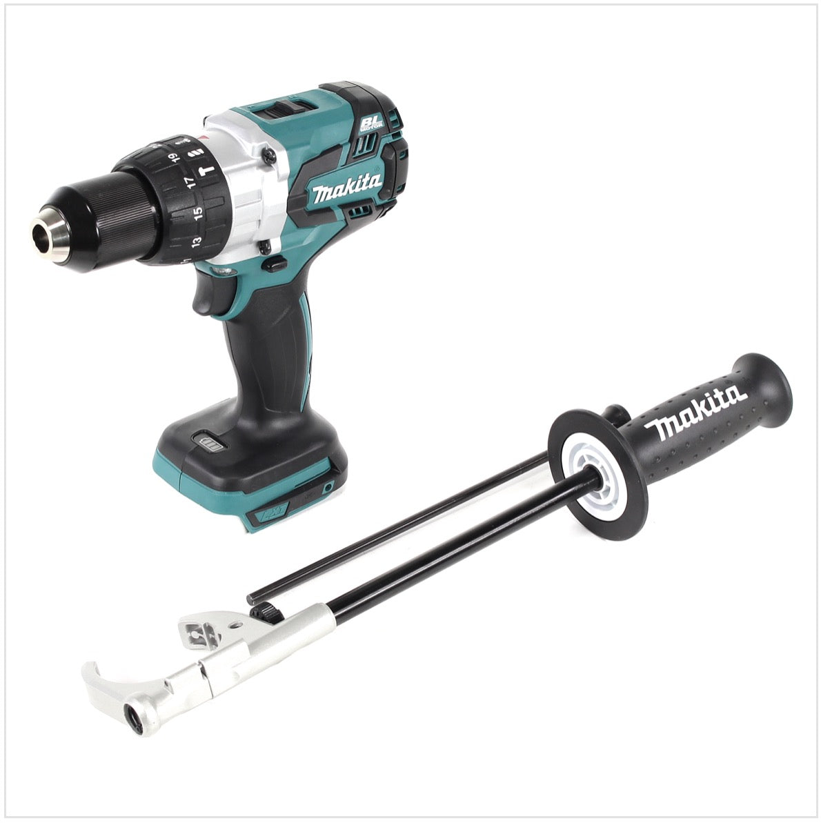 Makita DHP 481 Z Taladro percutor inalámbrico sin escobillas 18 V 115 Nm Solo - sin batería, sin cargador, sin estuche