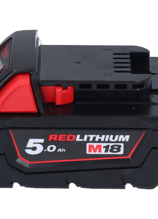 Milwaukee M18 ONEFHIWF12-501X Llave de impacto inalámbrica 18 V 1356 Nm 1/2" sin escobillas + 1x batería 5,0 Ah + caja HD - sin cargador