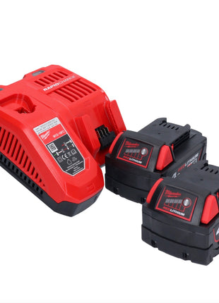 Amoladora angular a batería Milwaukee M18 FSAG115X-402X 18 V 115 mm sin escobillas + 2x baterías 4,0 Ah + cargador