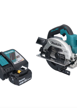 Makita DHS 661 RF1 Akku Handkreissäge 18 V 165 mm Brushless + 1x Akku 3,0 Ah + Ladegerät - Toolbrothers