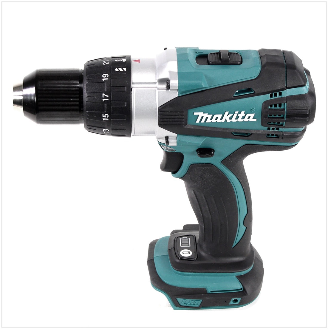 Taladro atornillador a batería Makita DDF 458 Z 18 V 91 Nm solo - sin batería, sin cargador