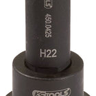 KS TOOLS 1' Llave de vaso de impacto con punta para tornillos con encastre hexagonal, larga, 30 mm ( 450.0496 )