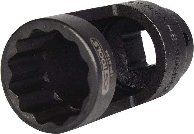 KS TOOLS Llave de vaso de 1/2' para inyectores, 12 cantos, 27 mm ( 150.2124 )