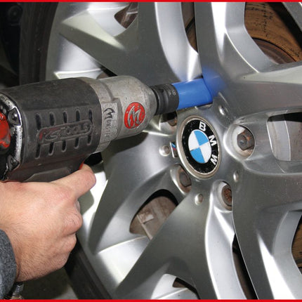 KS TOOLS 1/2" Alu-Felgen Kraft-Stecknuss robust, lang, 21mm ( 515.1076 ) - Toolbrothers