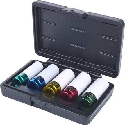 KS TOOLS 1/2' Juego de llaves de vaso especiales para ruedas 5 pzs ( 515.1007 )