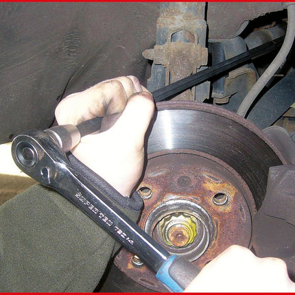 KS TOOLS 1/2" Antriebswellen-Stecknuss Vielzahn, M12 ( 150.1730 ) - Toolbrothers