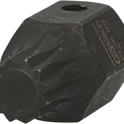 KS TOOLS 1/2" DUODRIVE Spezial-Kraft-Bit-Stecknuss XZN, M16,43mm kurz ( 515.1163 ) - Toolbrothers