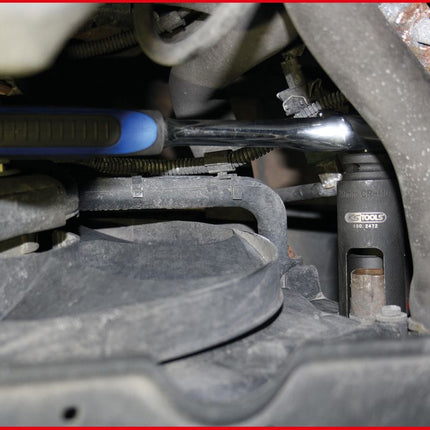 KS TOOLS 1/2" Einspritzdüsen-Stecknuss, 29,0 mm ( 150.2308 ) - Toolbrothers