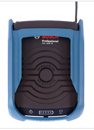 Bosch GAL 1830 W Wireless / Kabellos Akku Schnellladegerät + 2x Bosch GBA 18V 2,0 Ah MW-B Akkus - Toolbrothers